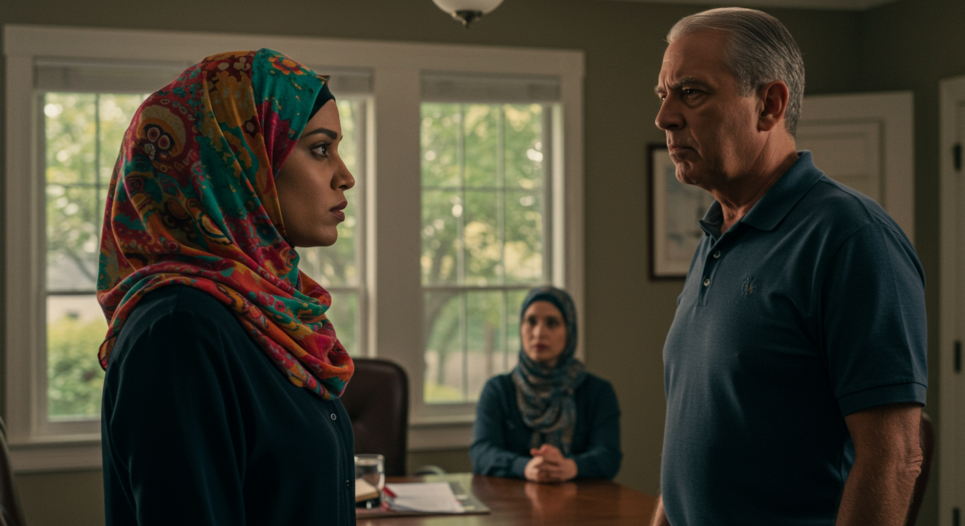 AITA for telling the HOA president I’ll sue after he called my hijab “noncompliant headwear”?