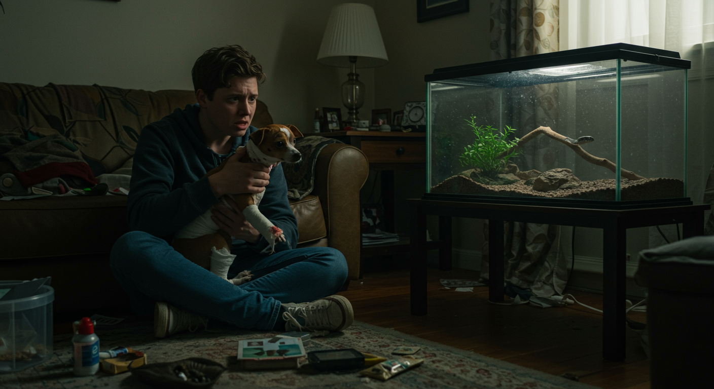 AITA for throwing out my roommate’s “emotional support” snake after it escaped and bit my dog?