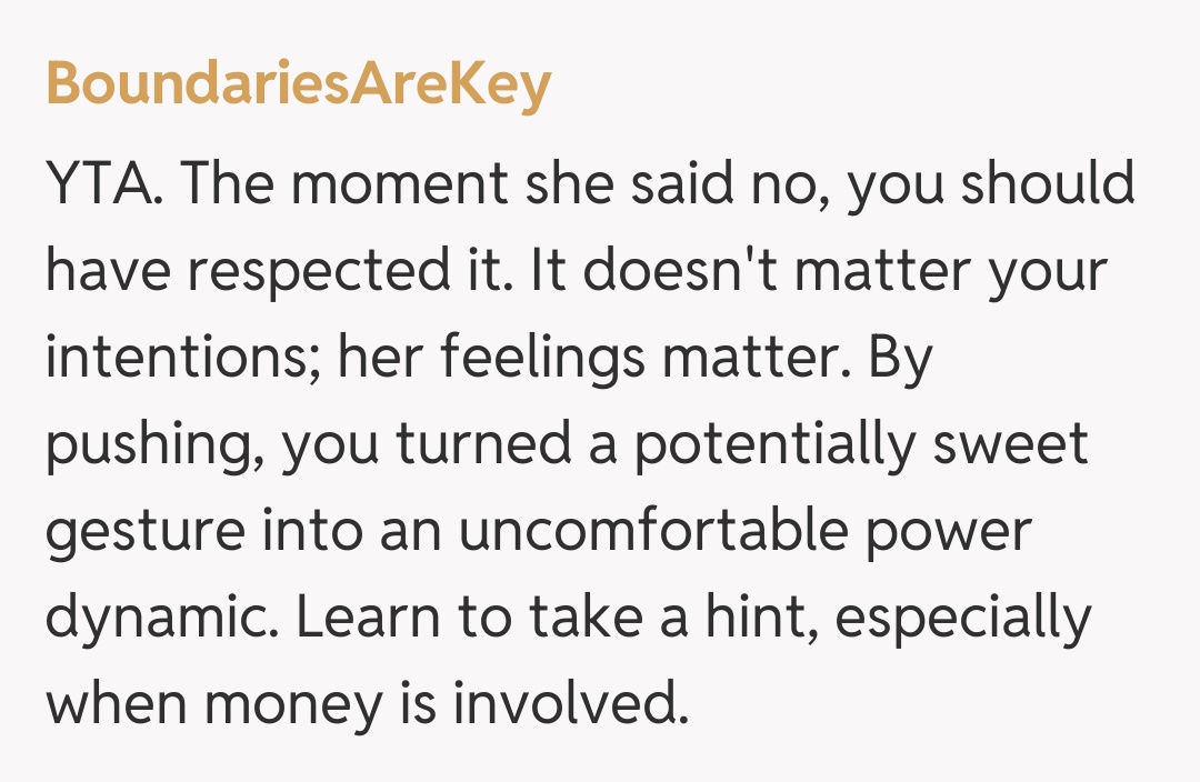 Comentariu de la BoundariesAreKey