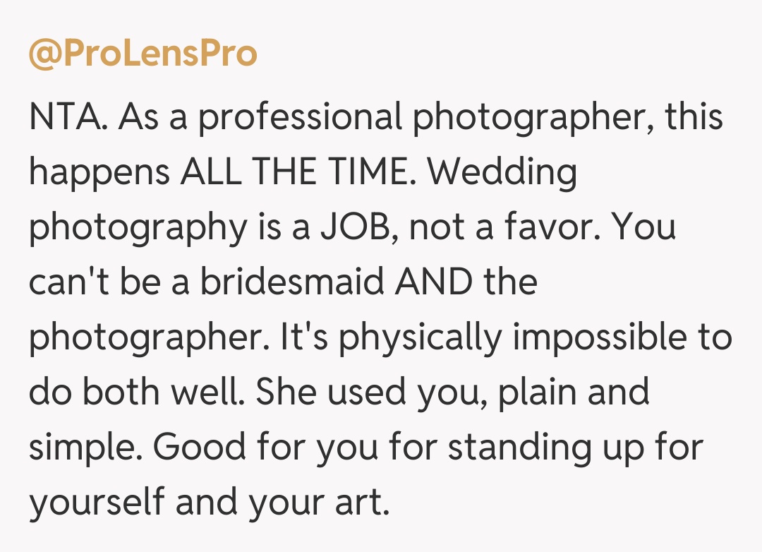 Comentariu de la @ProLensPro