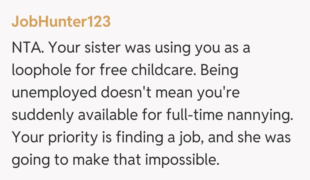 Comentariu de la JobHunter123