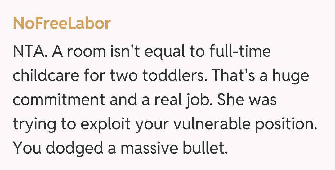 Comentariu de la NoFreeLabor