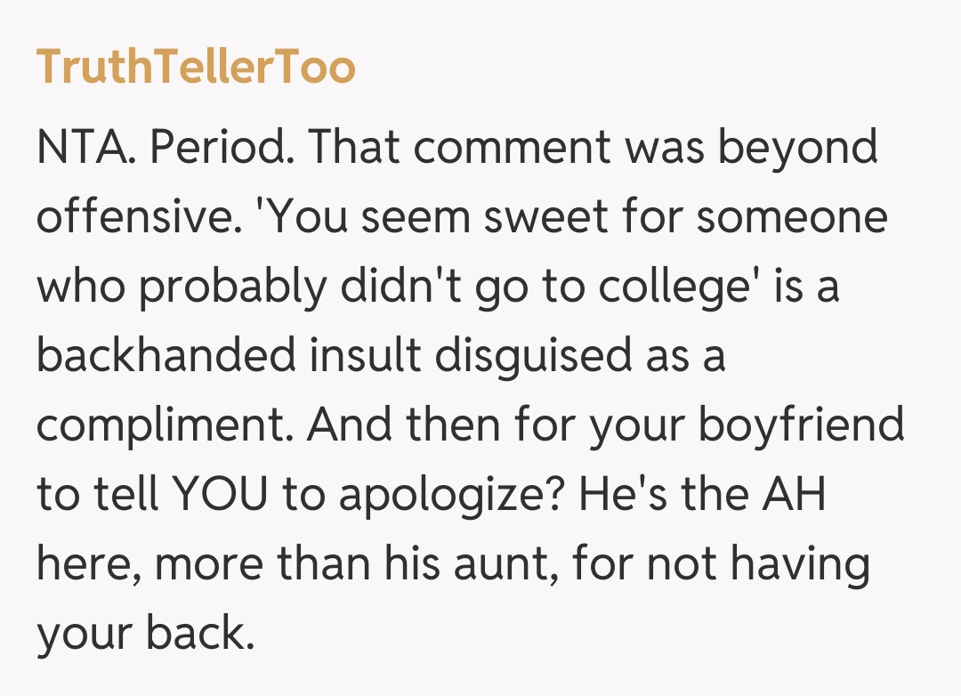 Comentariu de la TruthTellerToo