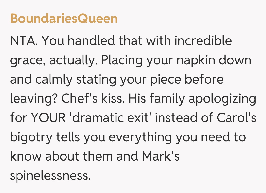 Comentariu de la BoundariesQueen