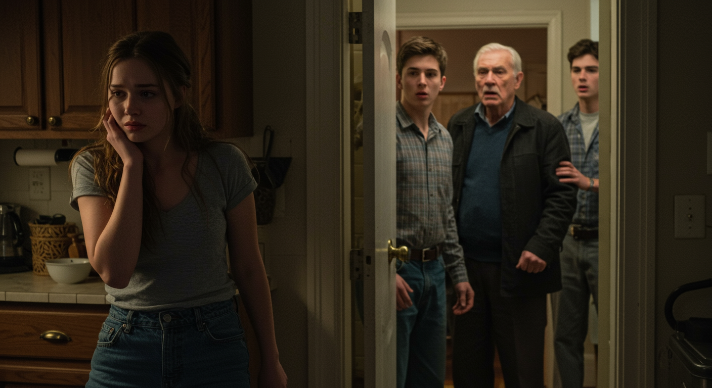 AITA for walking out after my boyfriend’s dad asked if I “was there to take orders or join them”?