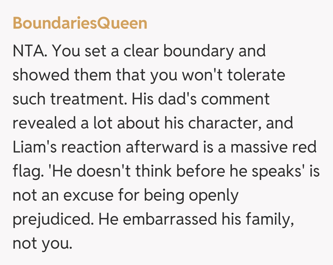 Comentariu de la BoundariesQueen