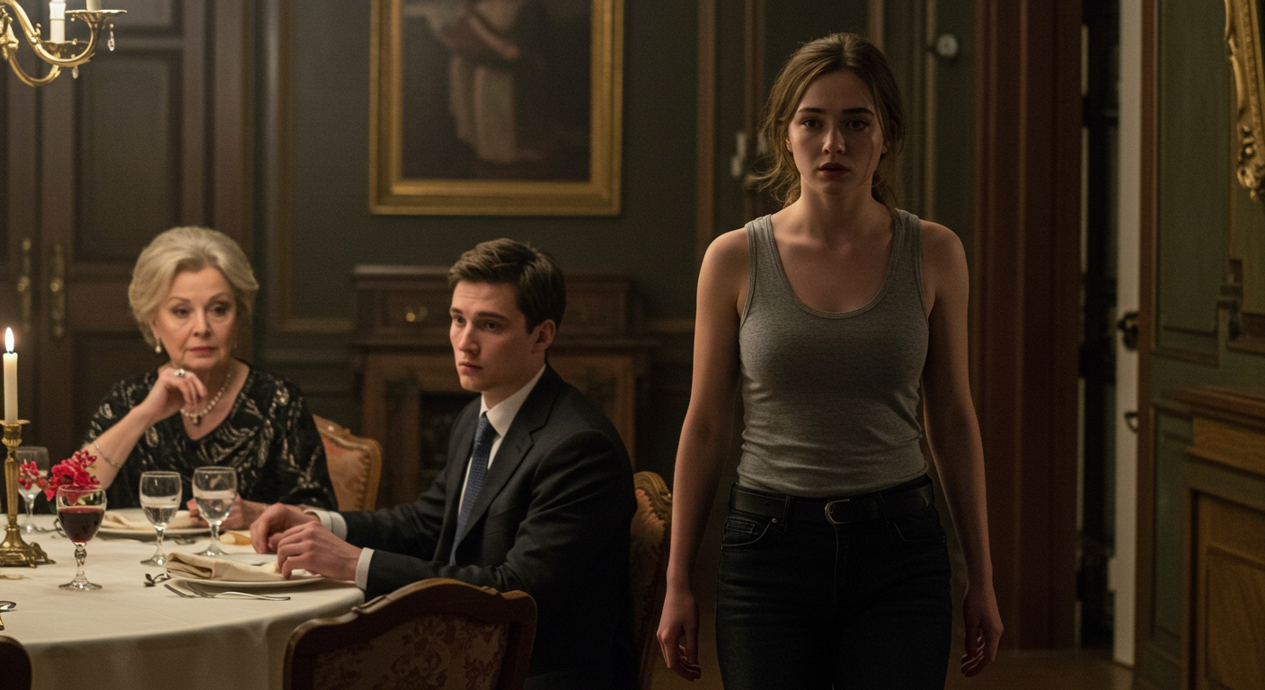 AITA for walking out after my boyfriend’s mom asked if I “met him while cleaning offices”?