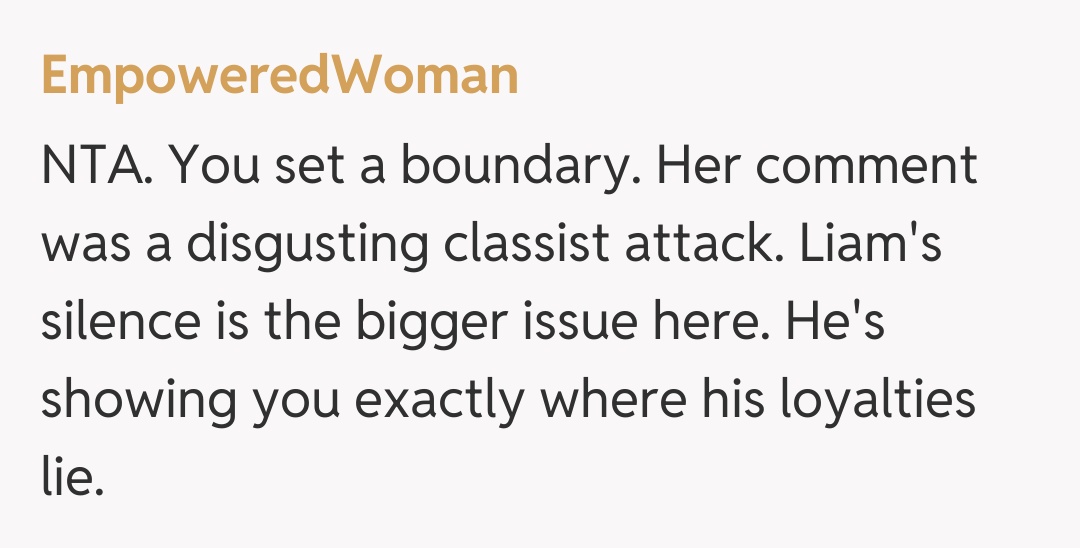 Comentariu de la EmpoweredWoman