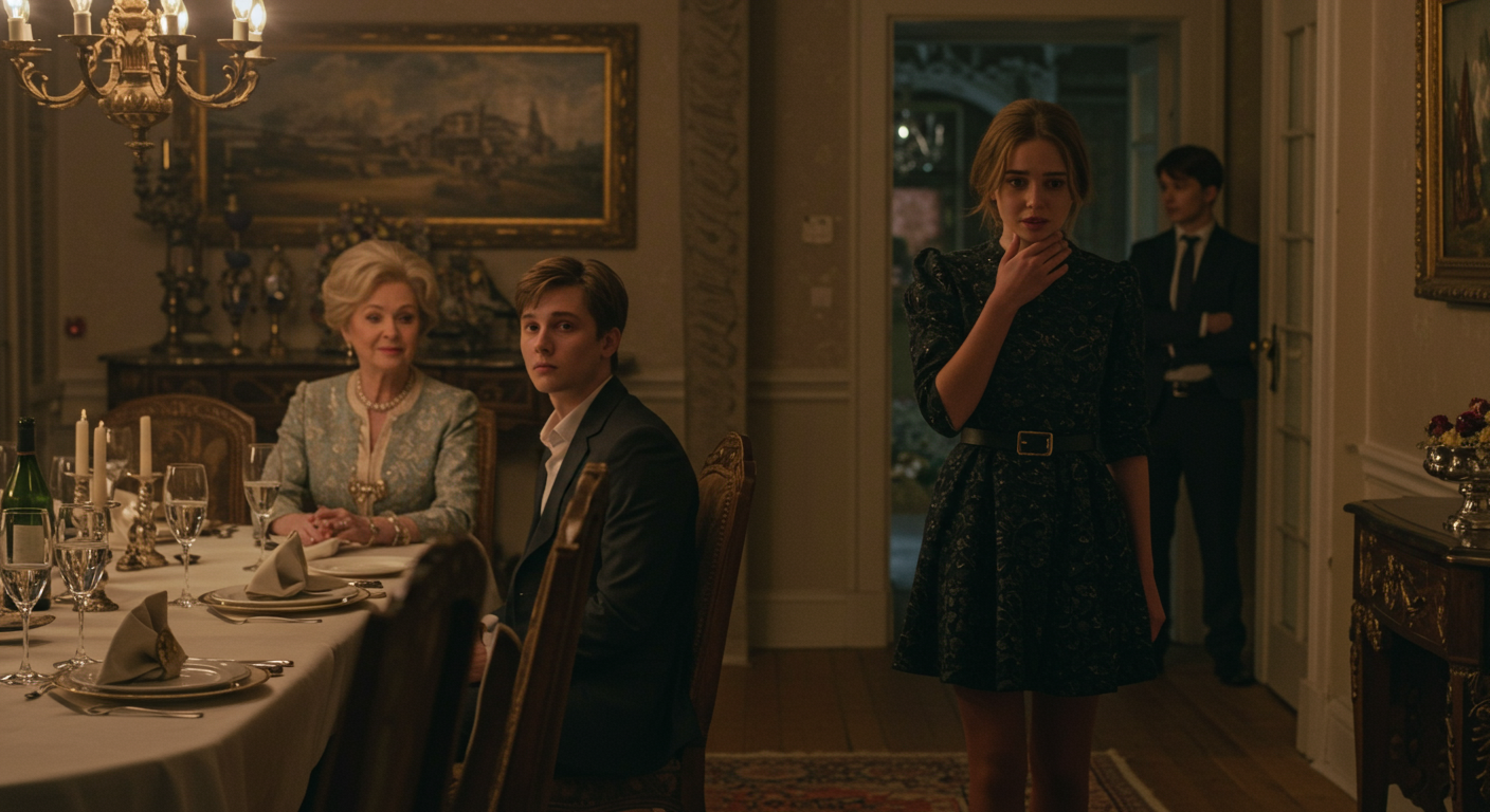 AITA for walking out after my boyfriend’s mom introduced me as “his little charity project from college”?