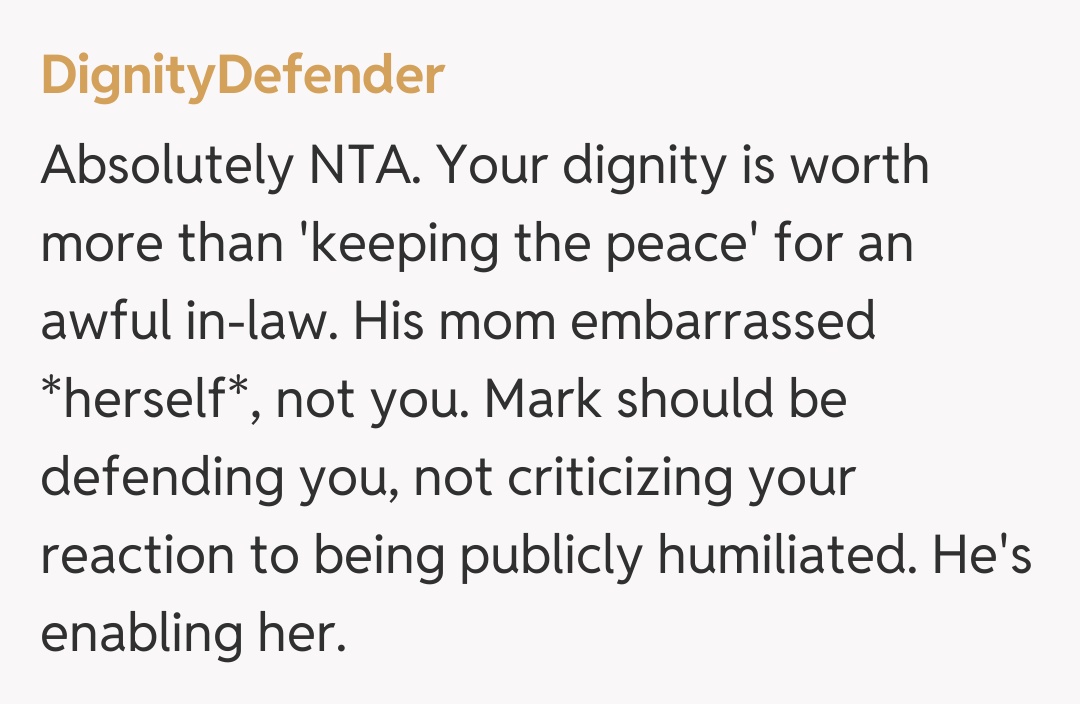 Comentariu de la DignityDefender