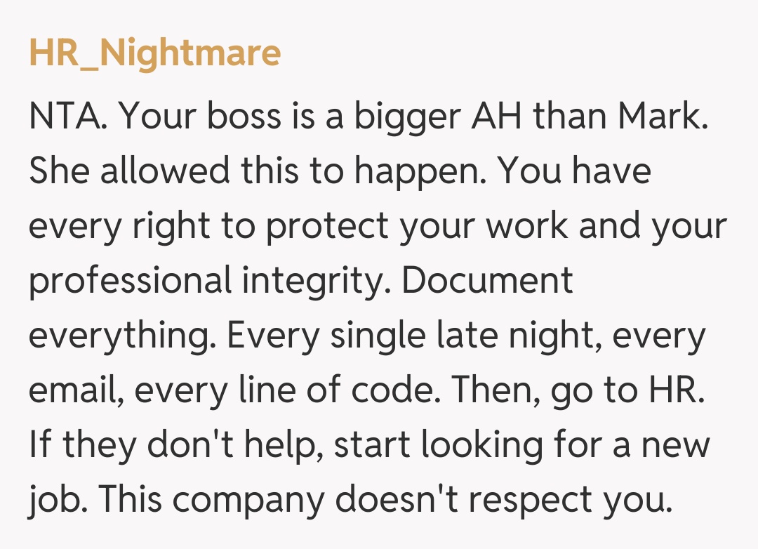 Comentariu de la HR_Nightmare