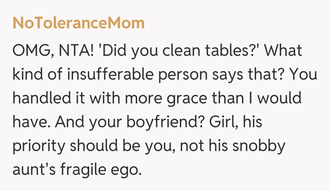 Comentariu de la NoToleranceMom