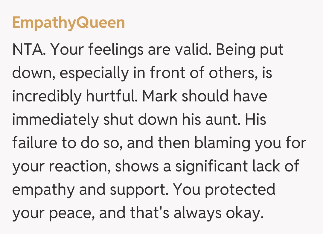 Comentariu de la EmpathyQueen