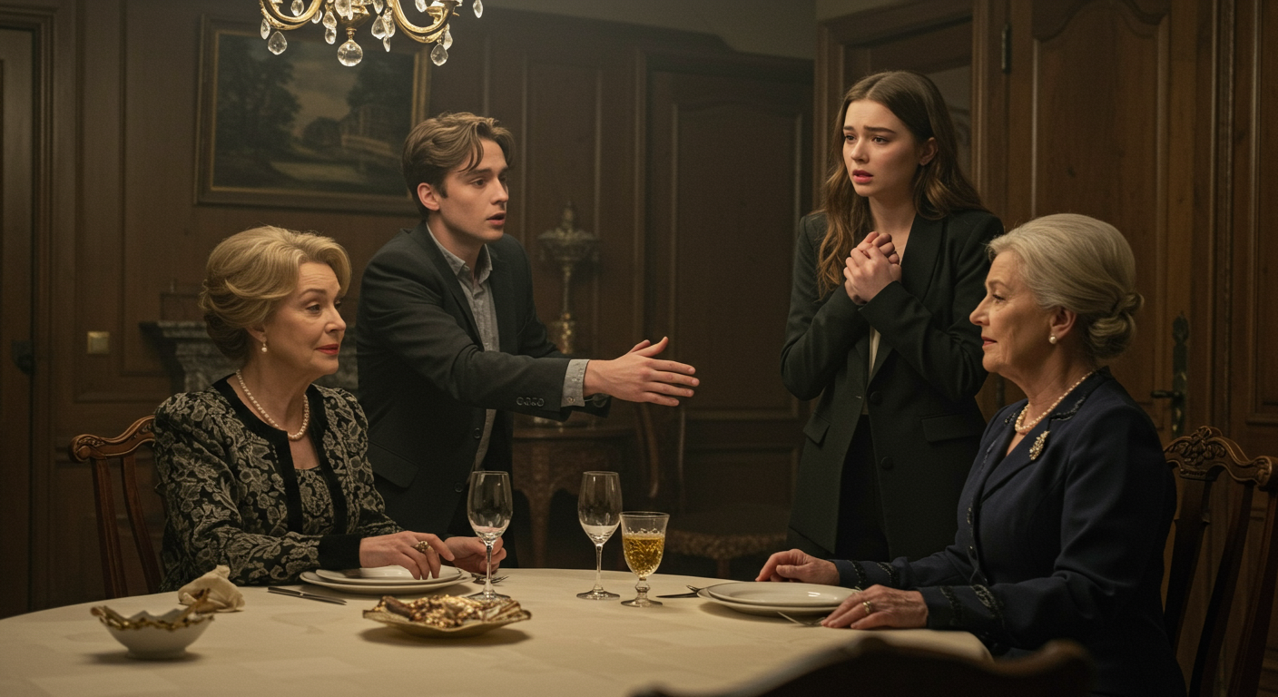 AITA for walking out of dinner after my boyfriend’s mom asked if I “was on scholarship or just lucky to get in college”?