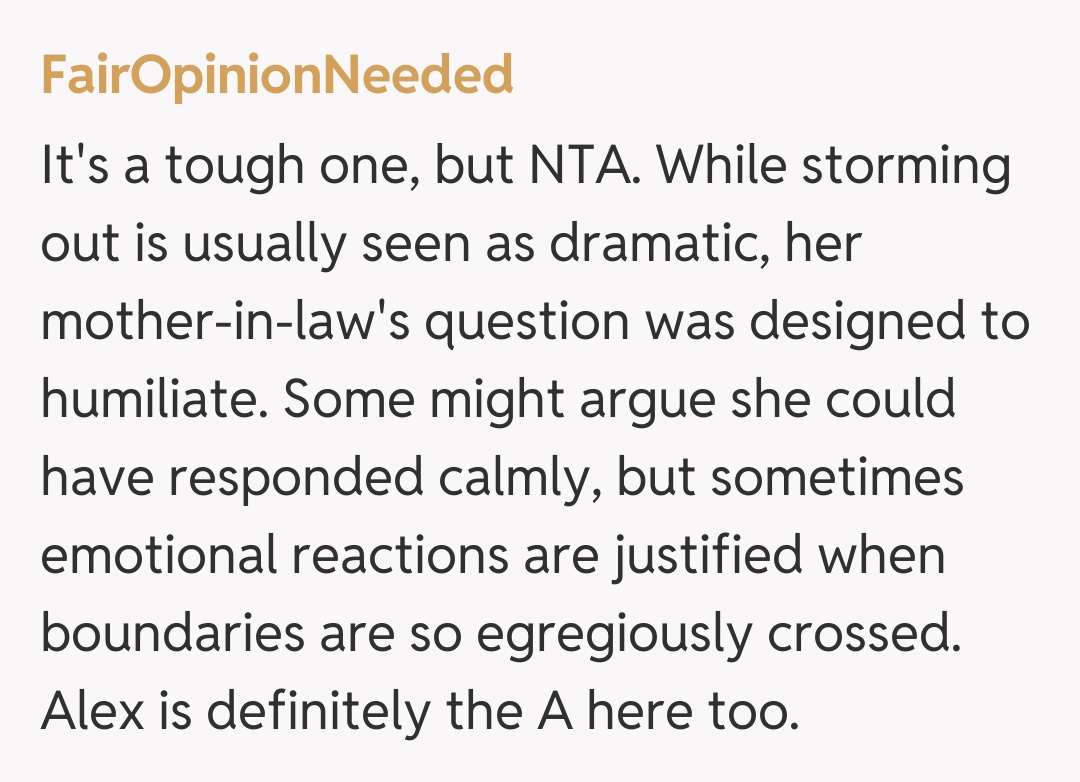 Comentariu de la FairOpinionNeeded