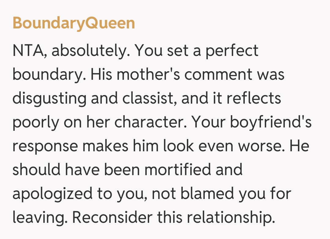 Comentariu de la BoundaryQueen