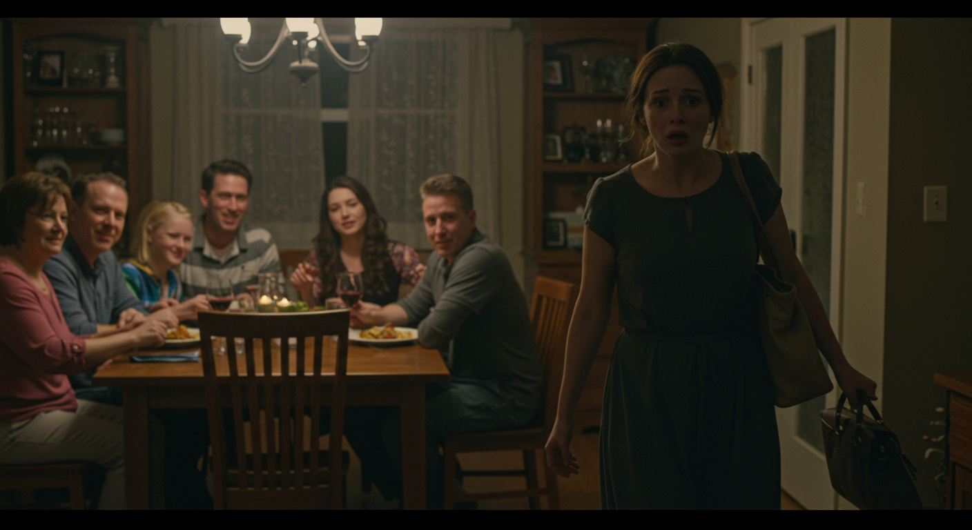 AITA for walking out of dinner after my boyfriend’s sister asked if I was “the babysitter or the charity case”?