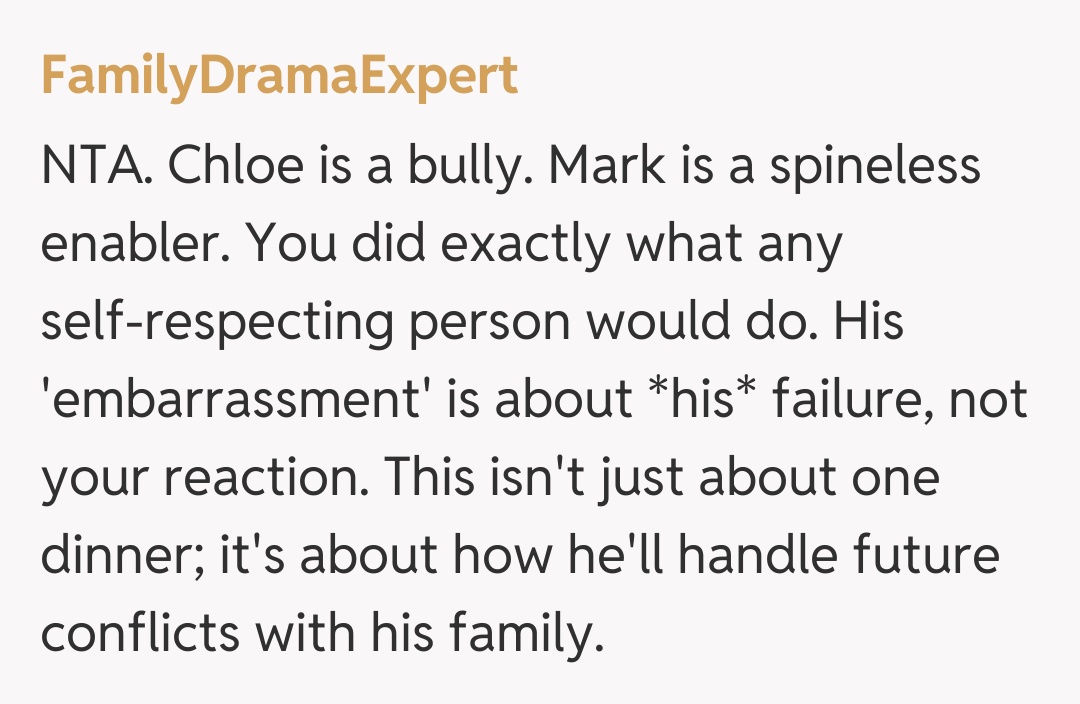 Comentariu de la FamilyDramaExpert