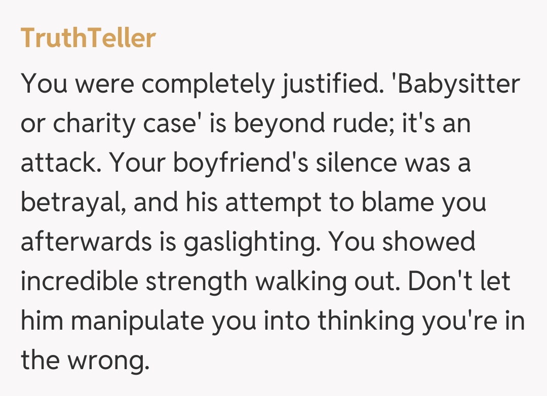 Comentariu de la TruthTeller