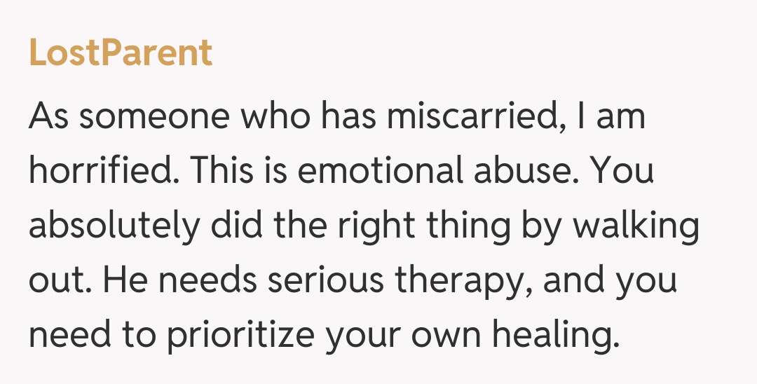 Comentariu de la LostParent