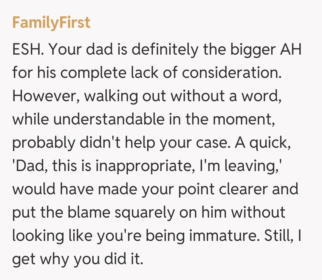 Comentariu de la FamilyFirst