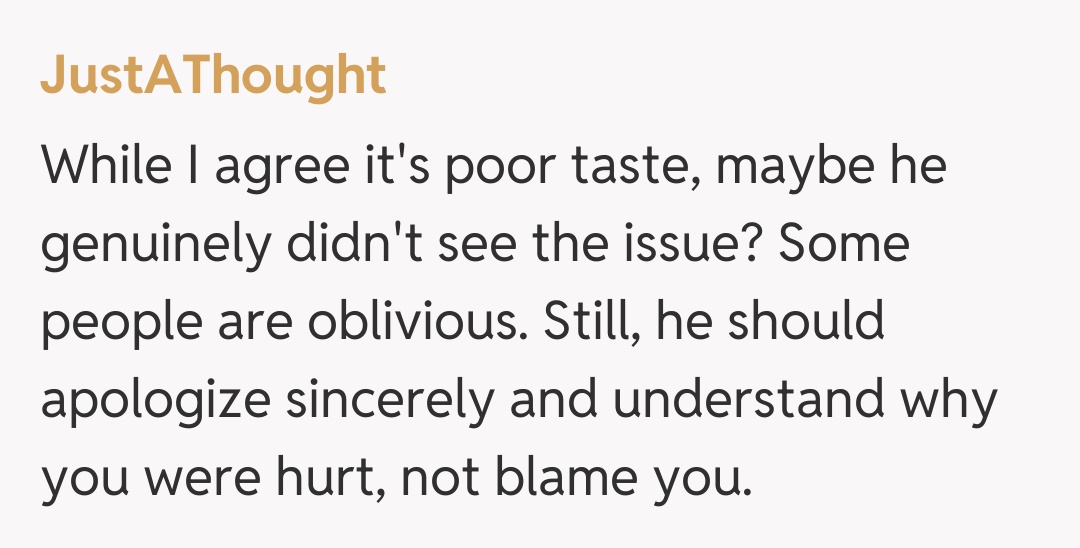 Comentariu de la JustAThought