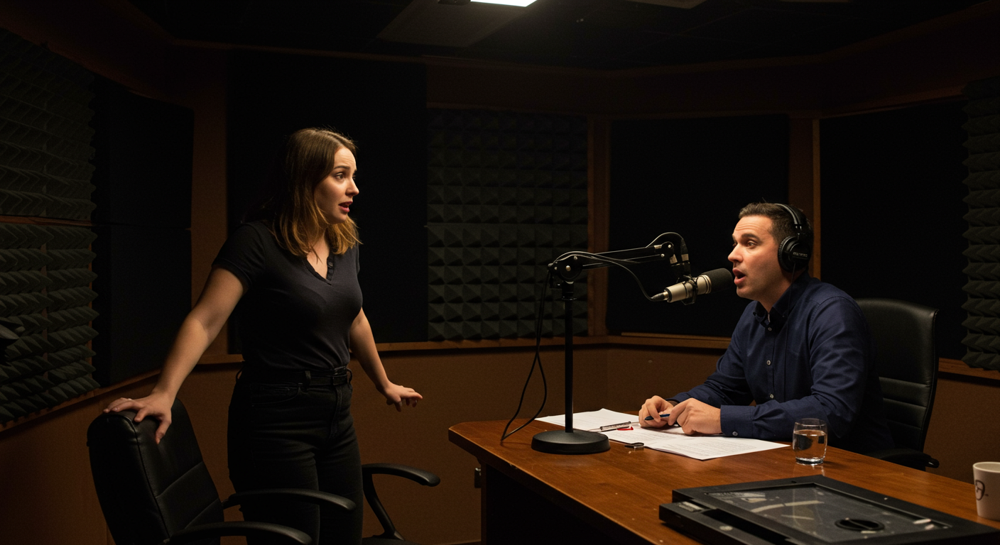 AITA for walking out of my boyfriend’s podcast recording after he used our private arguments as “funny relationship stories” for views?