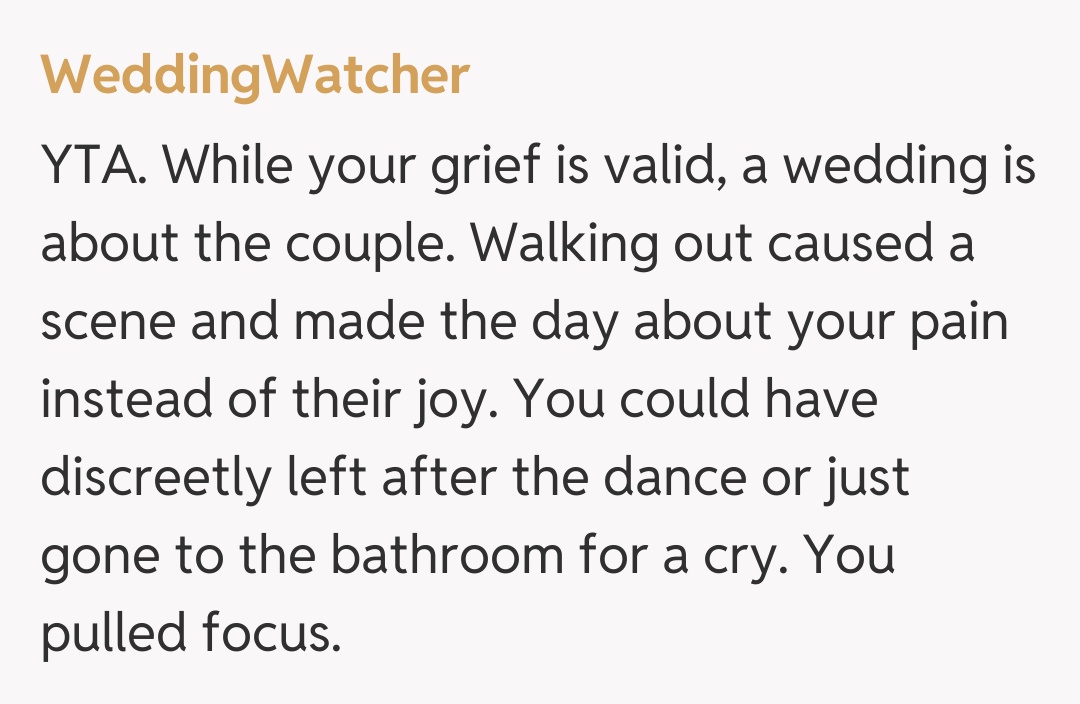 Comentariu de la WeddingWatcher