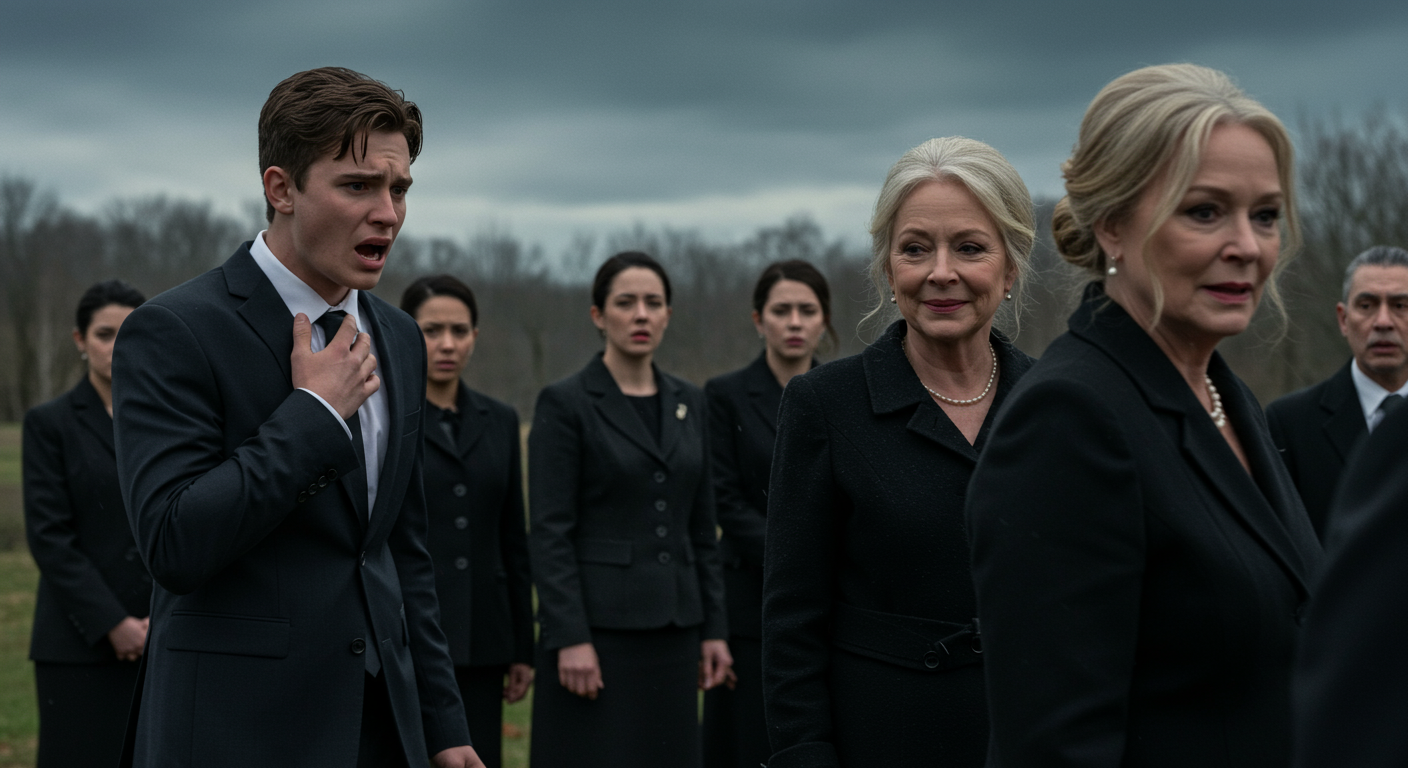 AITA for walking out of my father’s funeral after his wife said “he loved me more than he ever loved you”?