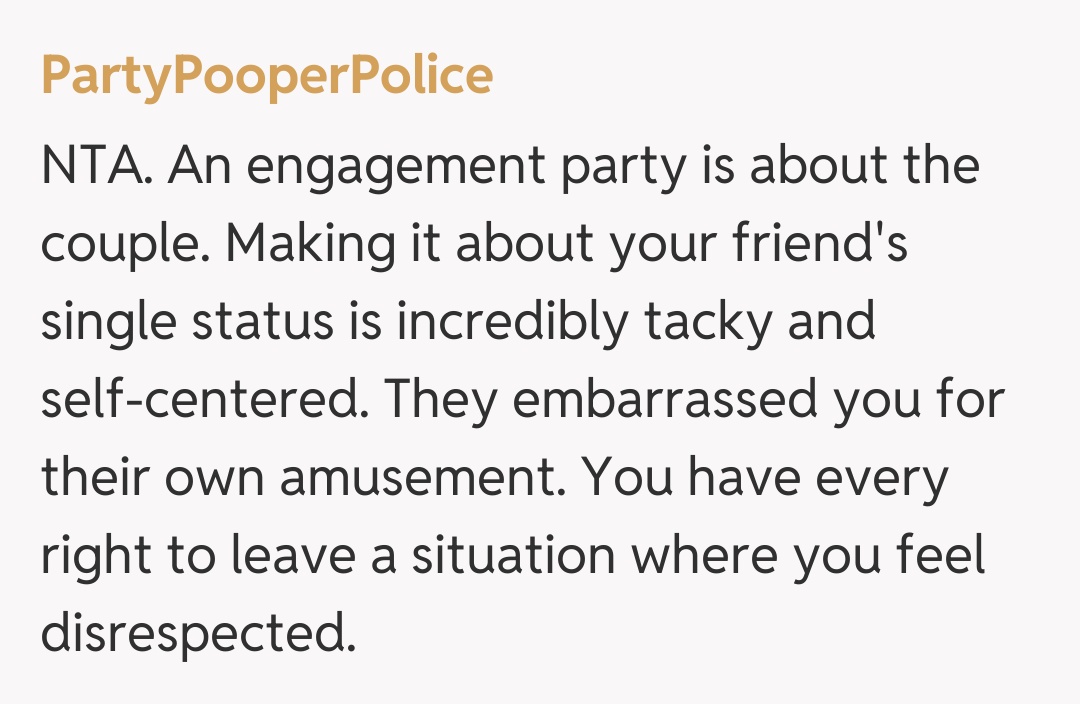 Comentariu de la PartyPooperPolice