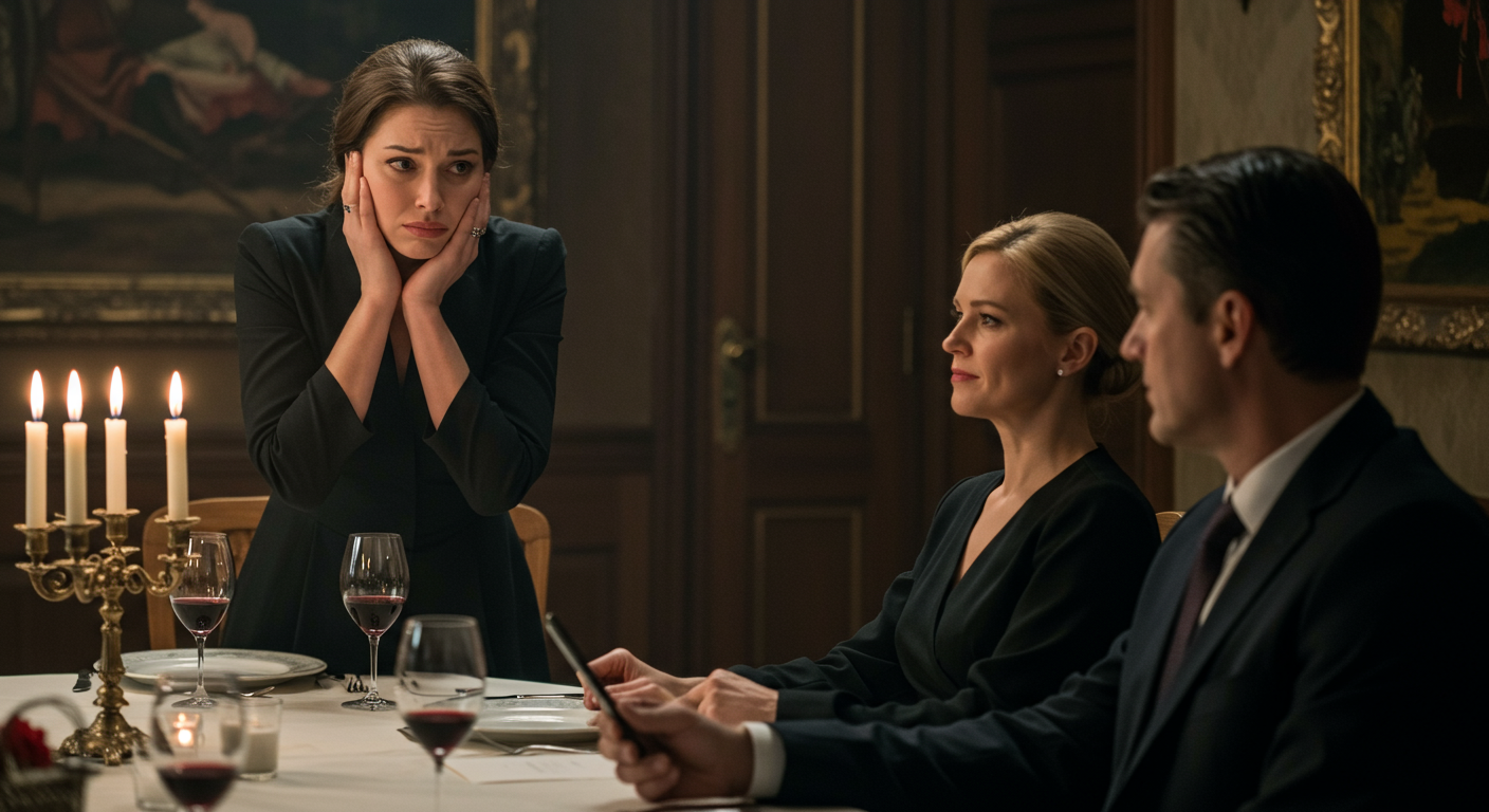 AITA for walking out of my husband’s family dinner after his sister called me “the charity case he married”?