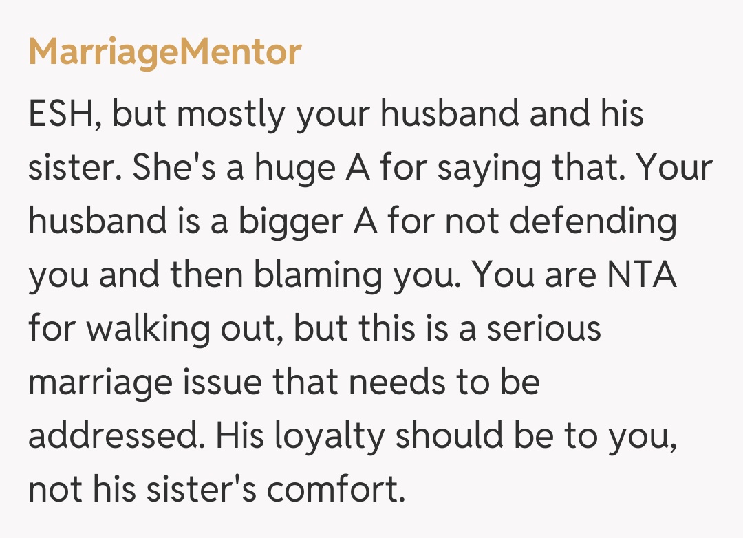 Comentariu de la MarriageMentor