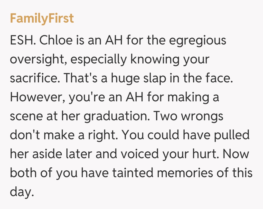 Comentariu de la FamilyFirst