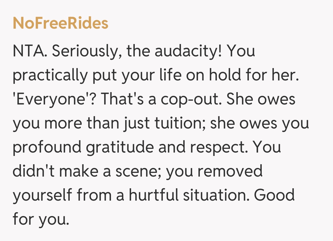 Comentariu de la NoFreeRides