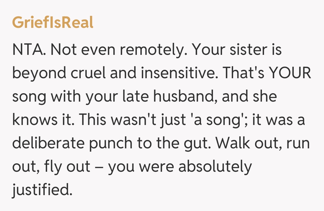 Comentariu de la GriefIsReal