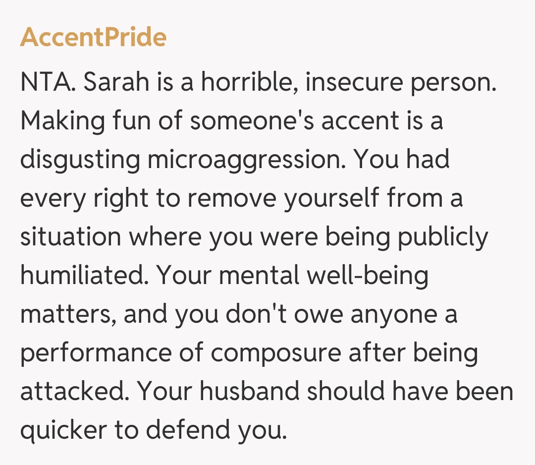 Comentariu de la AccentPride