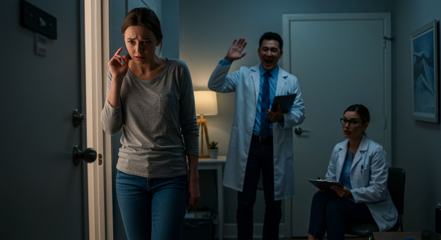 AITA for walking out of my therapy session when my husband laughed and said "she's dramatic, don't listen"?