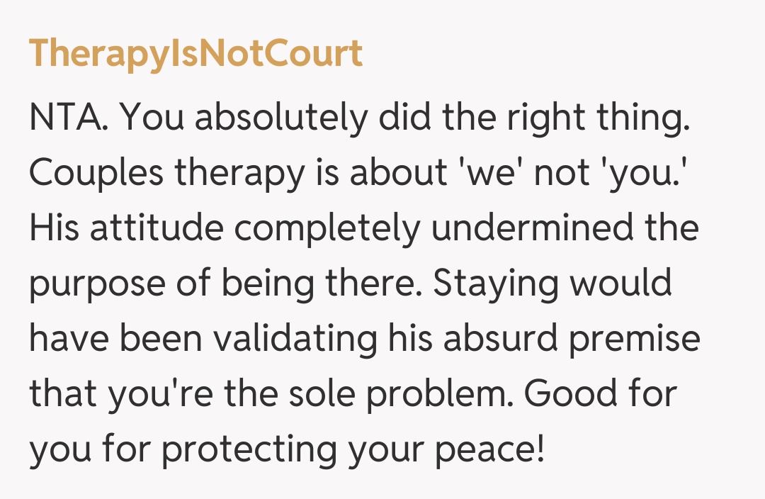 Comentariu de la TherapyIsNotCourt