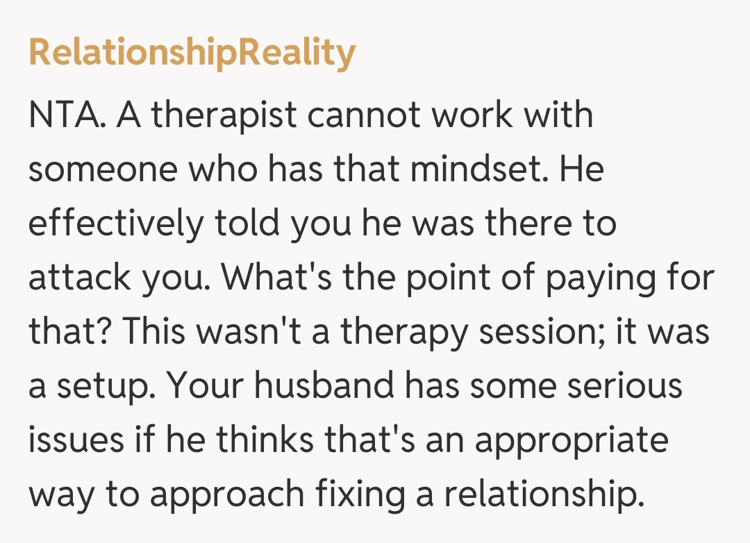 Comentariu de la RelationshipReality