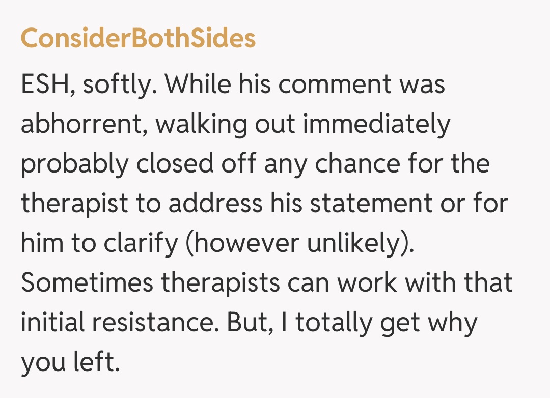 Comentariu de la ConsiderBothSides