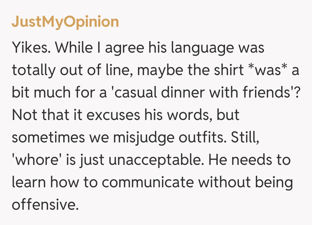 Comentariu de la JustMyOpinion