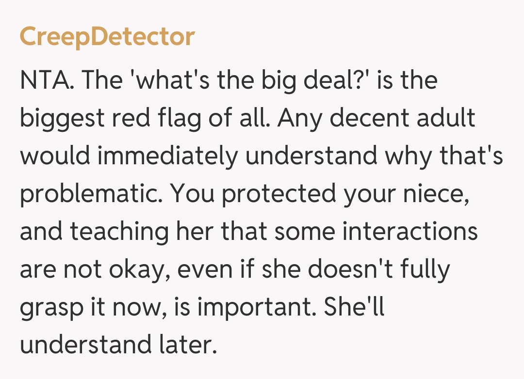 Comentariu de la CreepDetector