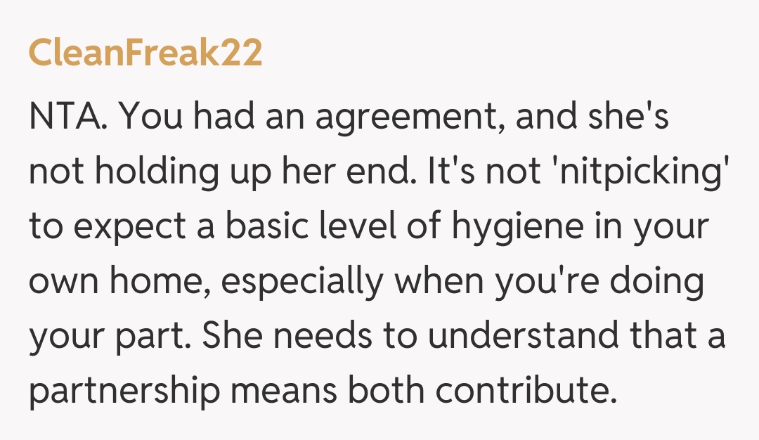 Comentariu de la CleanFreak22