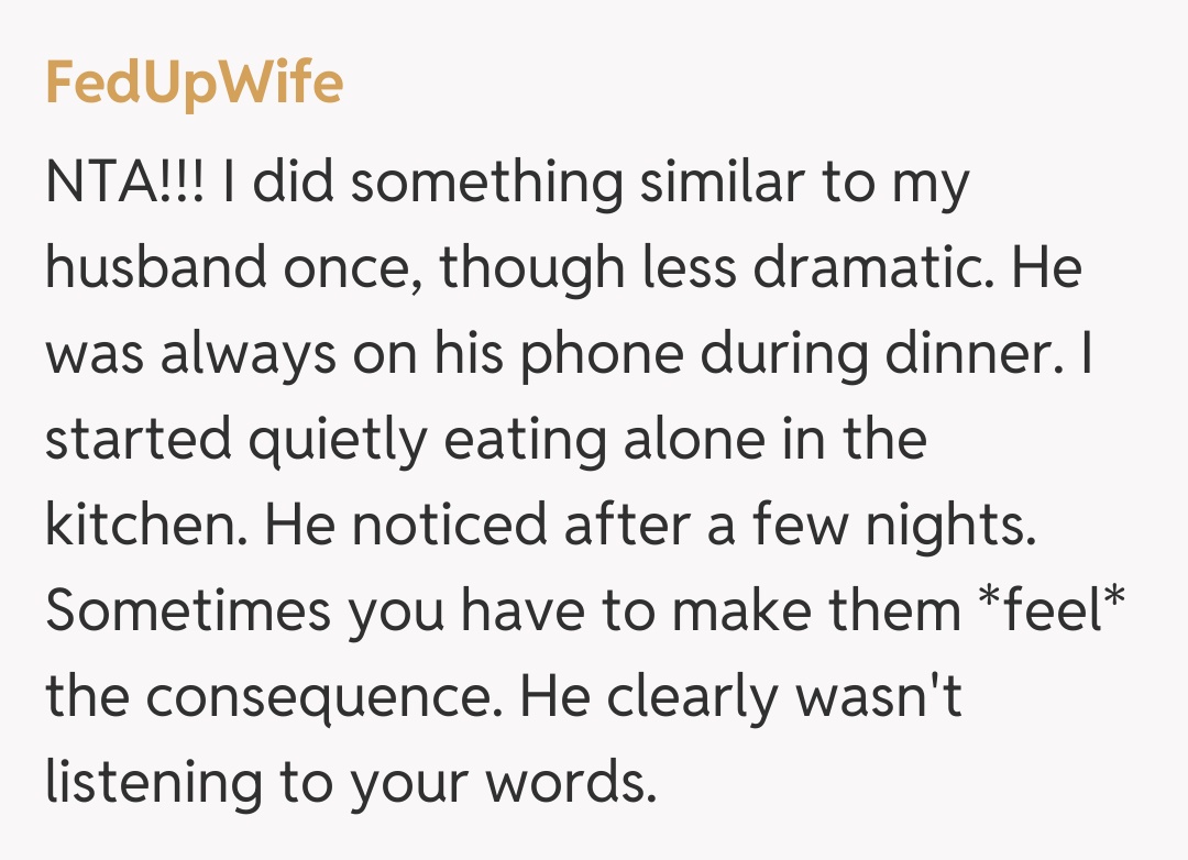 Comentariu de la FedUpWife