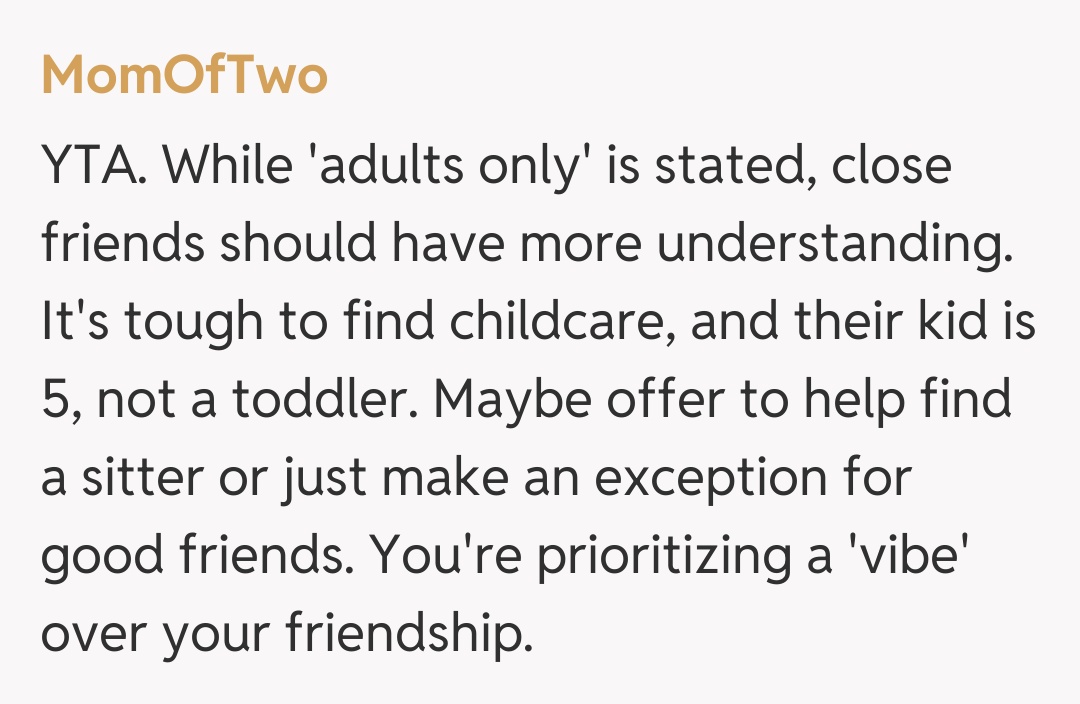 Comentariu de la MomOfTwo