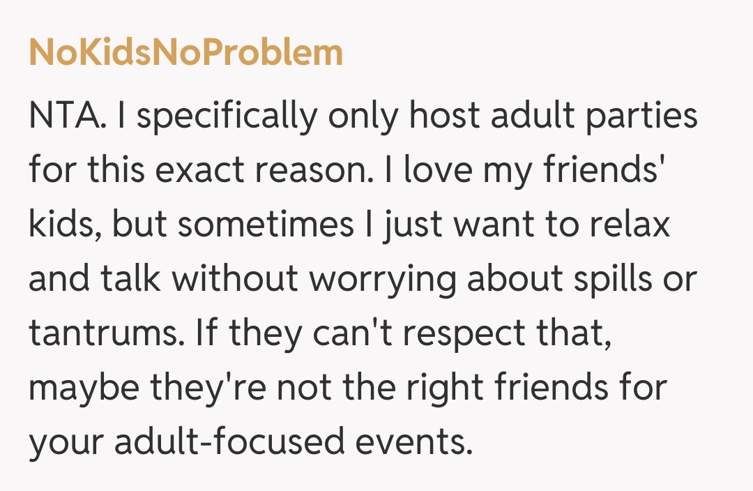 Comentariu de la NoKidsNoProblem