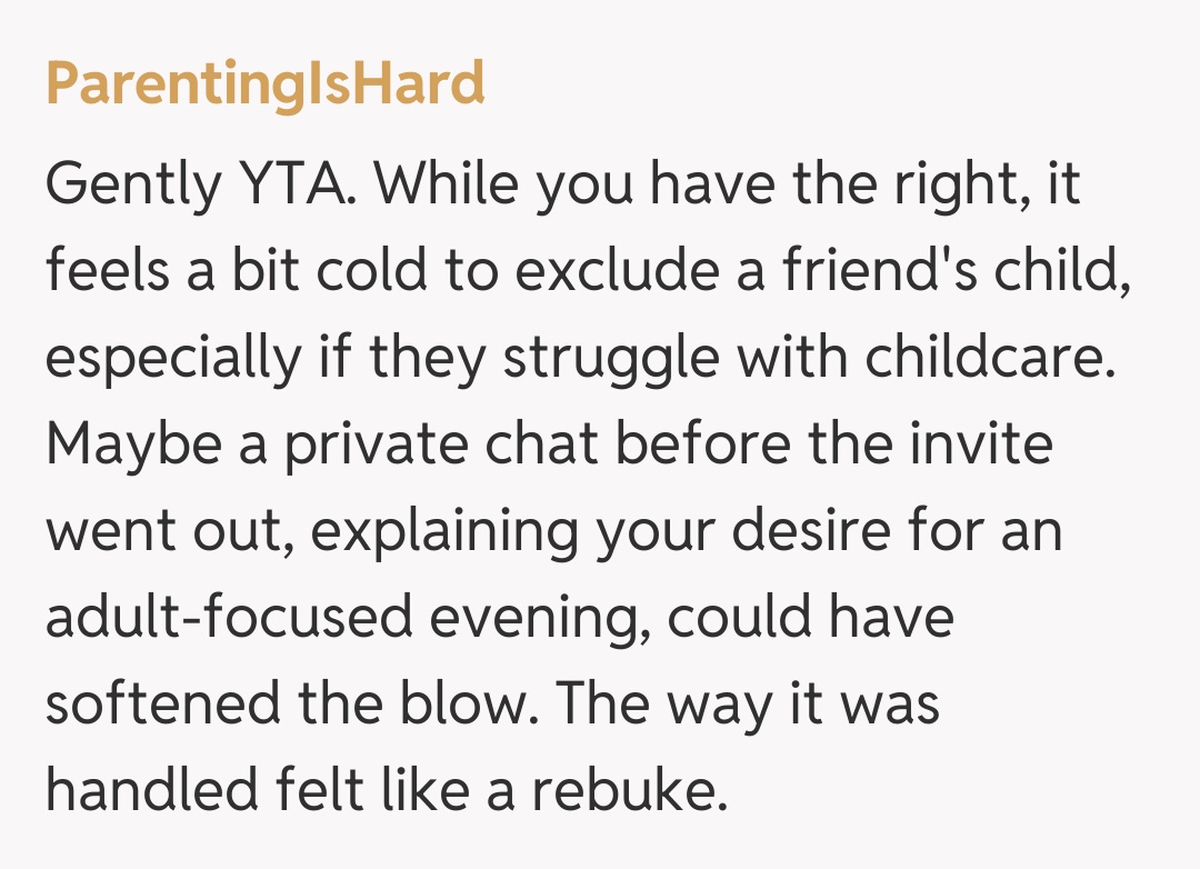 Comentariu de la ParentingIsHard