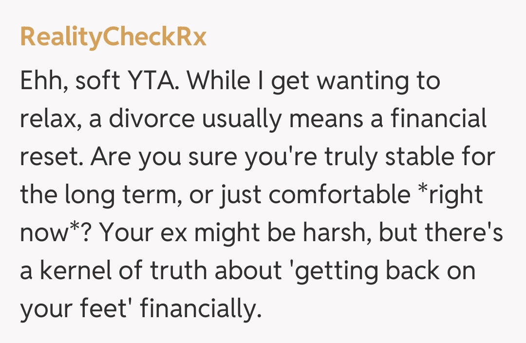 Comentariu de la RealityCheckRx