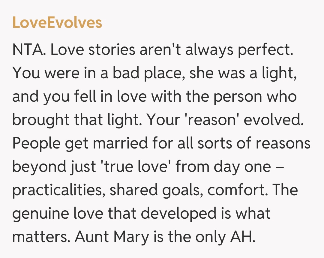 Comentariu de la LoveEvolves