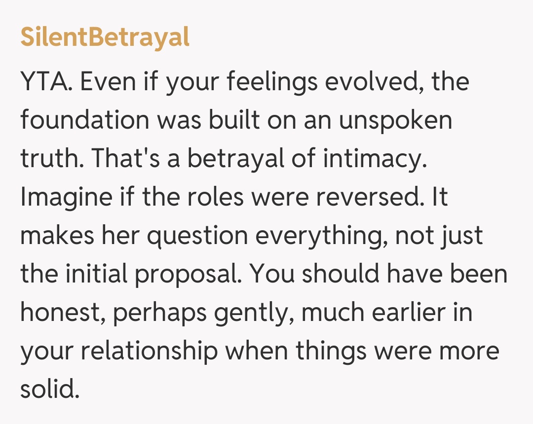 Comentariu de la SilentBetrayal